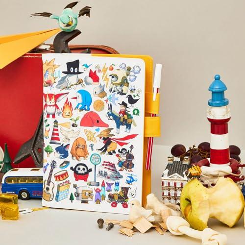 ほぼ日手帳 カズン(A5)手帳カバー 草野マサムネ×junaida/ひみつストレンジャー |  | 01