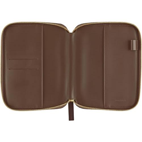 ほぼ日手帳 オリジナル(A6)手帳カバー タイト ジップ（カフェオレチェック） |  | 04