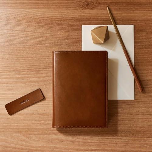 ほぼ日手帳 オリジナル(A6)手帳カバー タイト（ブラウン） |  | 01