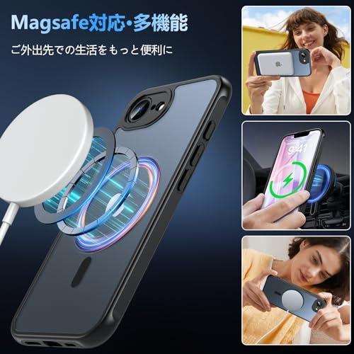 iPhone 16e ケース iPhone SE4 ケース 2025【MagSafe対応・ガラスフィルム付き】Hensinple アイフォン16e ケ |  | 03