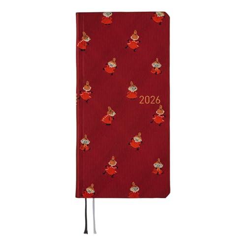 ほぼ日手帳 2026 weeks 英語版 ムーミン/リトルミイがいっぱい