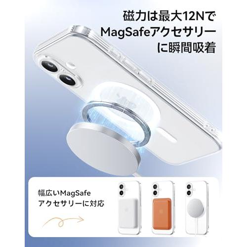 NIMASO iPhone 17 用 ケースクリア MagSafe対応 カメラコントロールボタン付き 黄変防止 耐衝撃 米軍MIL規格 SGS認証 い |  | 01
