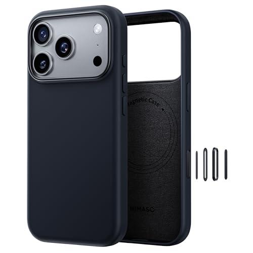 NIMASO iPhone 17 Pro Max 用 ケース MagSafeアクセサリー対応 シリコン カメラコントロールカバー付き 全面保護 耐衝撃 | 