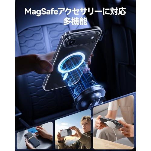 NIMASO iPhone Air 用 ケース 【MagSafe対応・カメラコントロール