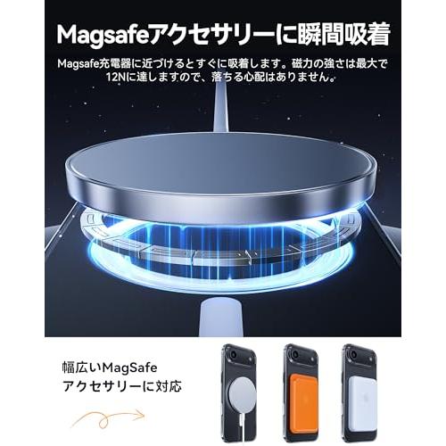 NIMASO iPhone Air 用 ケース 【MagSafe対応・カメラコントロール