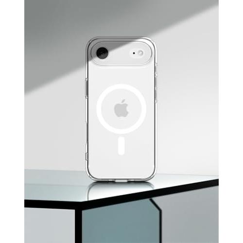 Spigen iPhone Air MagSafe対応 半透明 指紋防止 ストラップホール 米軍MIL規格 ウルトラ・ハイブリッド・マグフィット (フ |  | 02