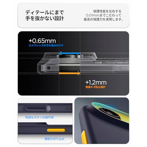 Spigen iPhone Air MagSafe対応 マグネット搭載 ストラップホール 米軍MIL規格 ナノポップ・マグフィット (ブルーベリー・ネ |  | 05