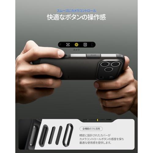 Spigen 【創業18年の技術力】 iPhone 17 Pro Max MagSafe対応 カメラコントロールボタン対応 スタンド付き マット 耐衝 |  | 05