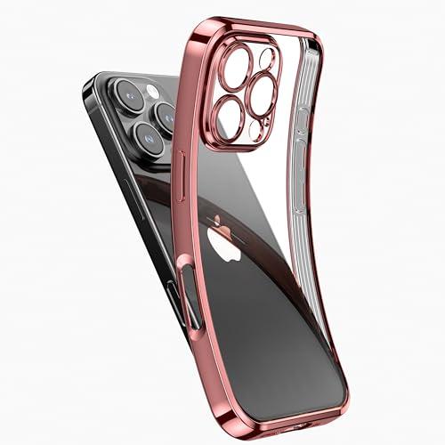 NIMASO iPhone16Pro 用 クリア ケース 透明 ソフト スマホケース TPU素材 薄型 カバー 米軍MIL規格 衝撃吸収 カメラ レン | 