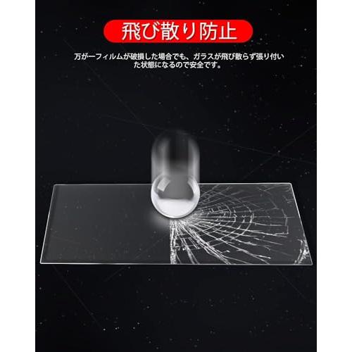 ruiya 改良済み 【2点セット】 2024新型 トヨタ ヤリスクロス 専用 8インチ ナビ フィルム (強化ガラス)+エアコンパネル(PET製) |  | 04