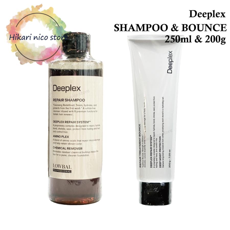 ディープレックス シャンプー トリートメント バウンス セット 250ml