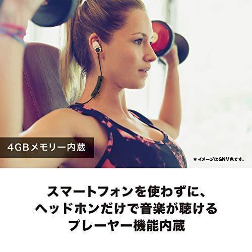 ワイヤレスイヤホン Bluetooth 両耳 audio-technica リモコン マイク付 メタリックブラック ATH-SPORT90BT｜hikari-o｜04
