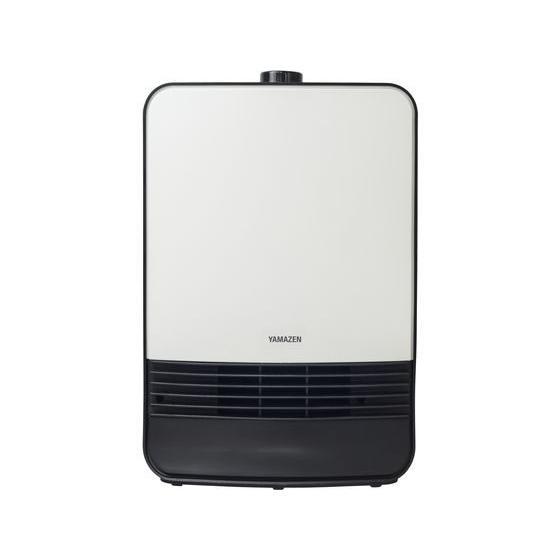 セラミックファンヒーター 山善 セラミックヒーター 小型 ホワイト HF  