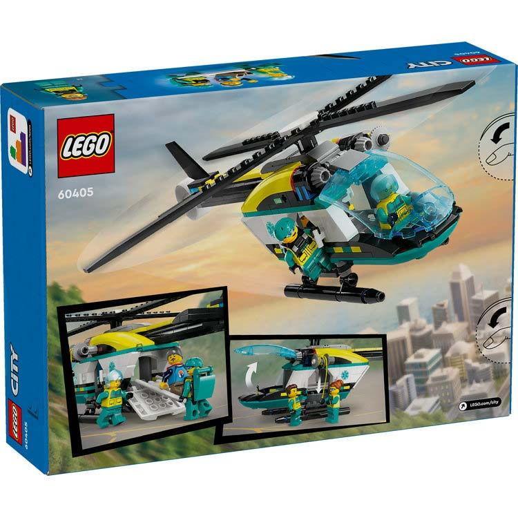 レゴ LEGO シティ 救急レスキューヘリコプター 60405｜hikari-o｜03