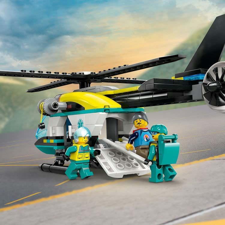 レゴ LEGO シティ 救急レスキューヘリコプター 60405｜hikari-o｜06