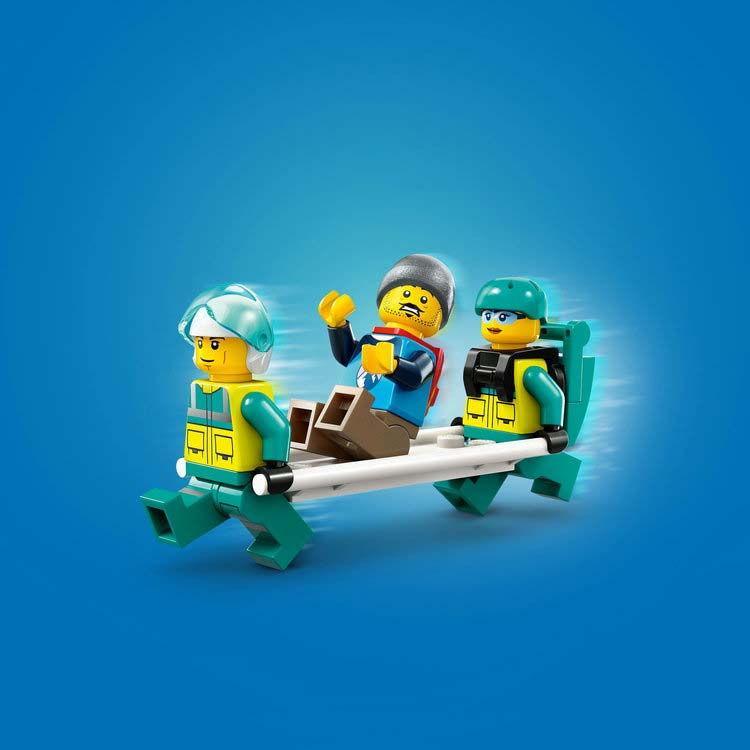 レゴ LEGO シティ 救急レスキューヘリコプター 60405｜hikari-o｜08