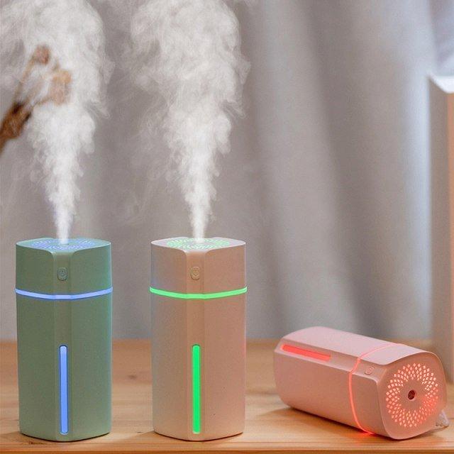 車の空気加湿器ディフューザー Usb 超音波クールミストアロマエッセンシャルオイル Difusor 冷暖房器具