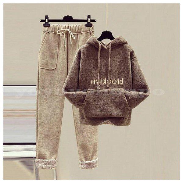 限定激安 スウェットジャージレディース上下セットおしやれセットアップ春秋40代長袖パーカー長ズボンスポーツウェア大きいサイズボトムス 売り超安い Superavila Com