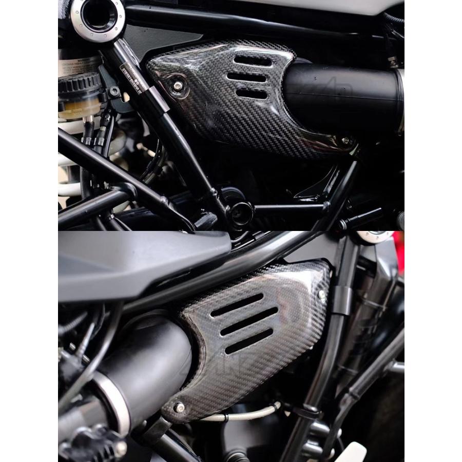  RnineT用 サイドフレームカバー カーボン製 送料無料 Bmw RnineT 2015-2022 カーボンファイバー サイドカバー