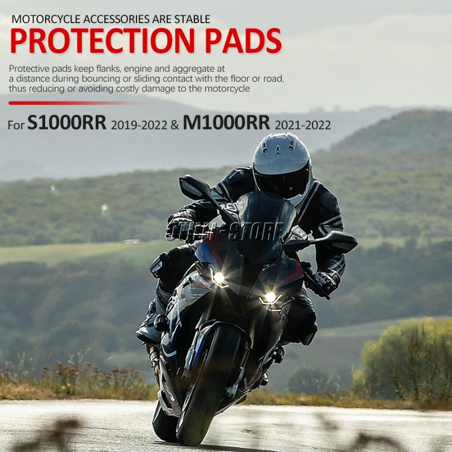 送料無料 Bmw S1000RR M1000RR フレーム クラッシュパッド エンジンステータ スライダー_6
