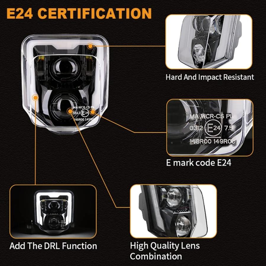 LED ヘッドライト アセンブリ Husqvarna ハスクバーナ Fe250 350 450