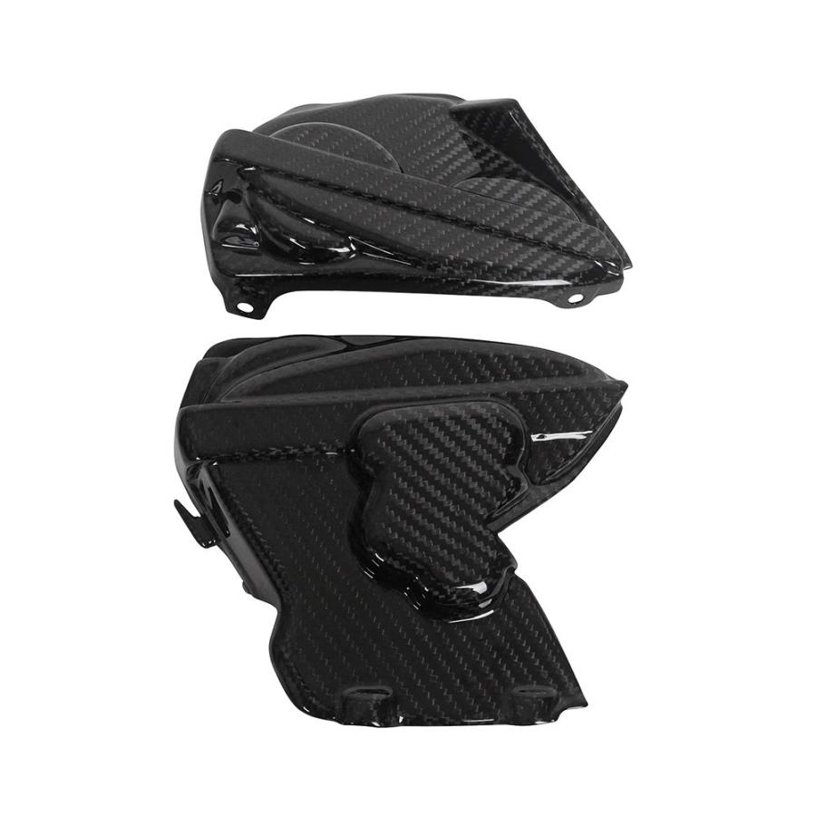 エンジンカバー ガード 保護 Ducati ドゥカティパニガーレV2 V4 899 959 2014-2017 カーボンファイバー_3