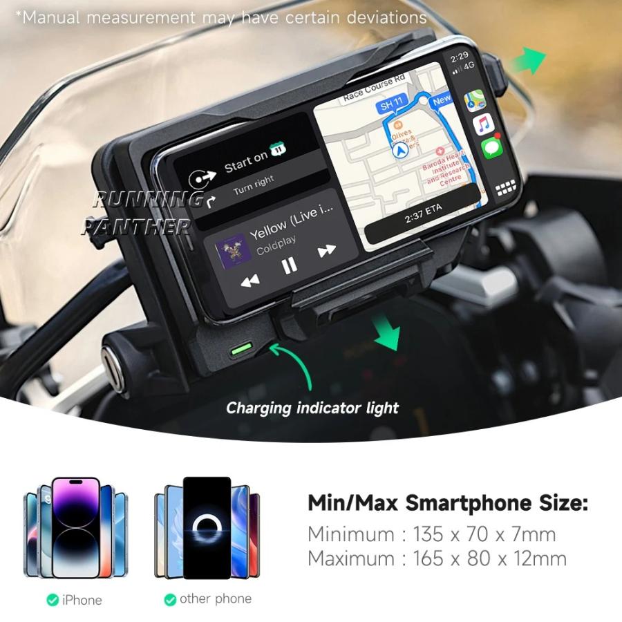 携帯電話 スマートフォン ホルダー ナビゲーション ブラケット Bmw
