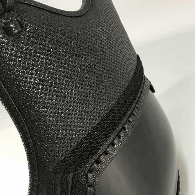 海外品 剣道具 新型防具「正」金印 MASA ヘリ紺鹿革仕立 本格派向け 【AAA1874789611】(66286円)