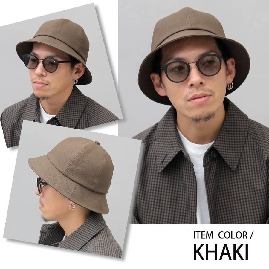 メトロハット バケットハット 帽子 メンズ キャップ 日本製 国産 無地