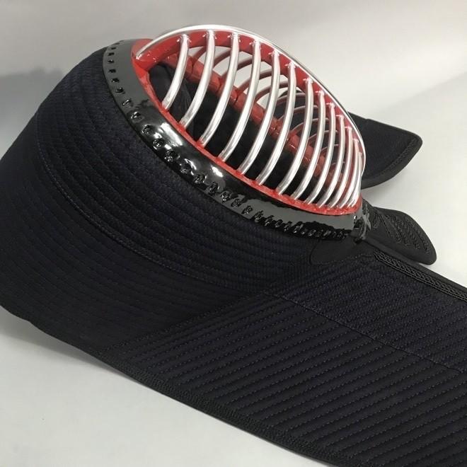 「仁」8ミリ刺 総織刺 面単品 剣道防具 仁