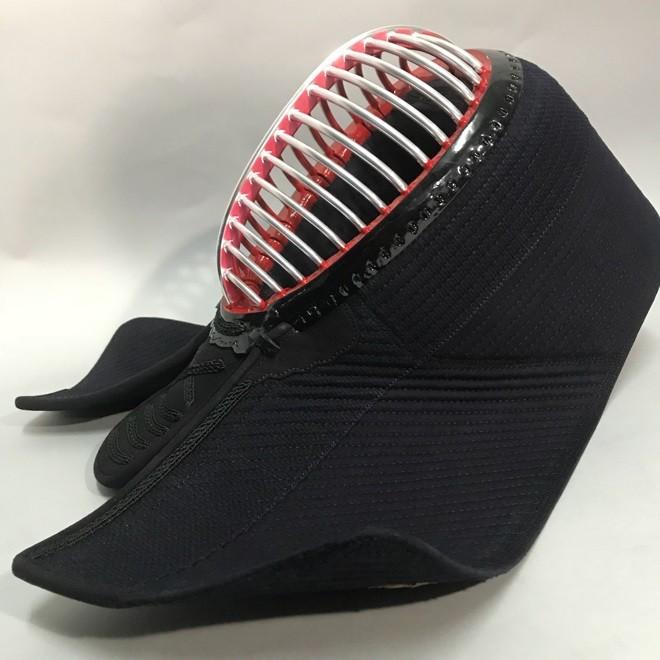 「仁」8ミリ刺 総織刺 面単品 剣道防具 仁