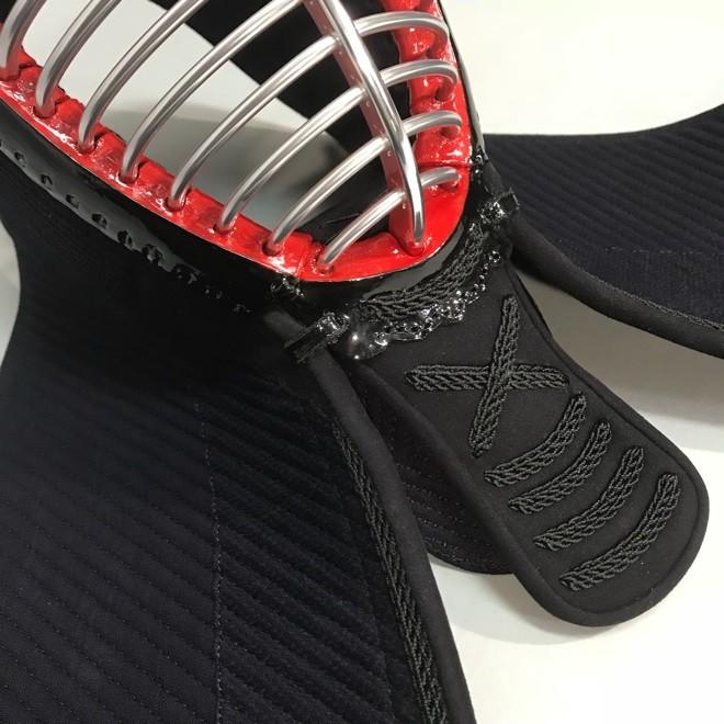 「仁」8ミリ刺 総織刺 面単品 剣道防具 仁