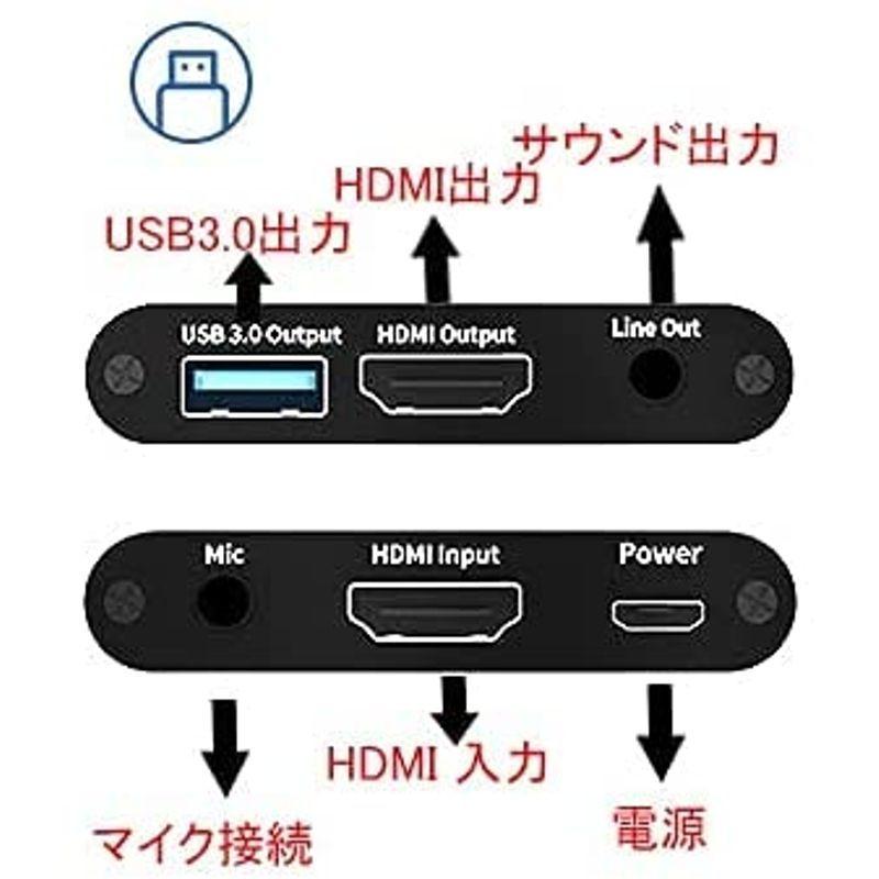 新発売の Usb3 0 Hdmi 4k 60hz 1080p キャプチャーボード ゲームキャプチャー Webカメラ Xbox Ps4 Switch スマホ Pc用tvチューナー Raffles Mn