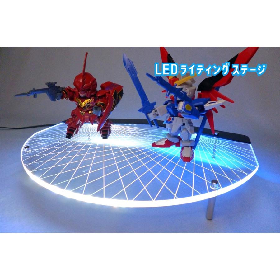 ライトアップフィギュア2 全8種 LEDライティングステージ 2色LEDライト コレクション ホビー