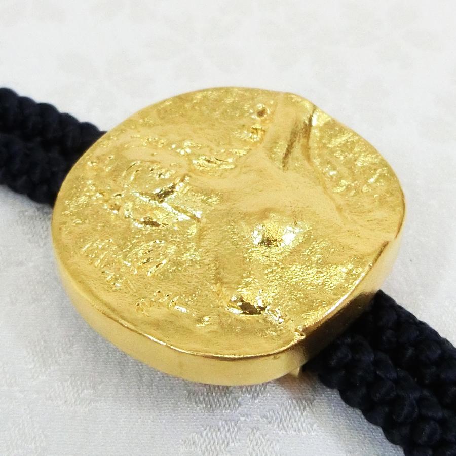 平和の女神｜北村西望：原型制作｜純金製ループタイ 造幣局刻印品