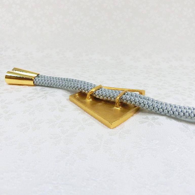 胡蝶蘭 純金製ループタイ｜帖佐美行：原型制作 : HIKARI GALLERY