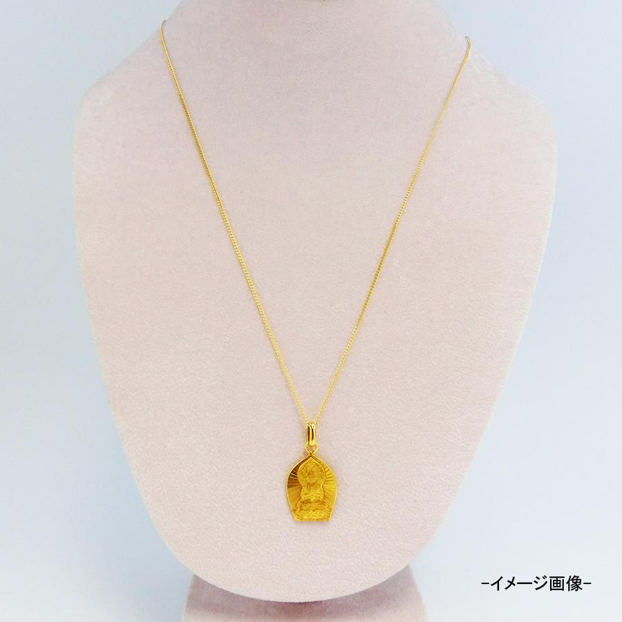 文殊菩薩 ペンダント｜18金製 造幣局ホールマーク刻印品 18金製 