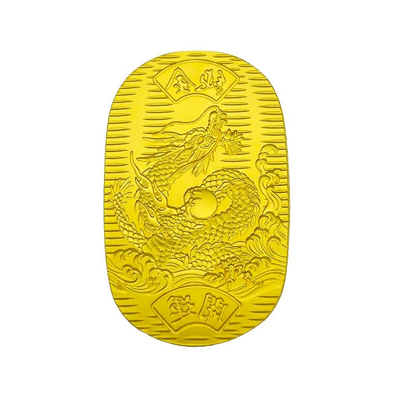 開運昇龍 Mサイズ｜純金製小判 : HIKARI GALLERYヤフー店 - 通販