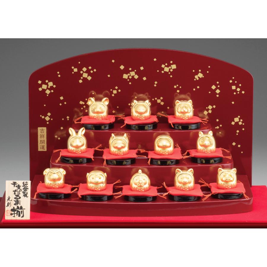 ★オーダー受付中★干支だるまセット★十二支★ダイカット★クラフトパンチ★ 送料無料 [受注製作] 干支だるま 十二支セット - Kinoco's