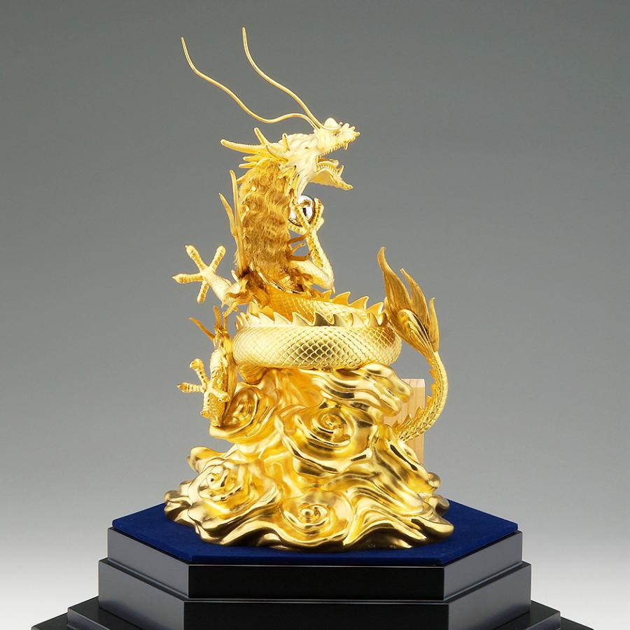 辰 瑞雲昇龍 高さ26cm Lサイズ｜置物 純金製・プラチナ製 造幣局ホール