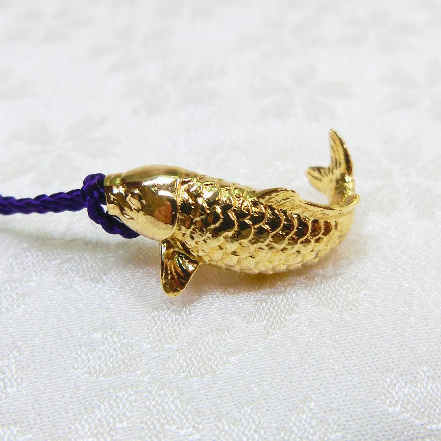 鯉｜根付 銀製・金メッキ仕上げ : HIKARI GALLERYヤフー店 - 通販