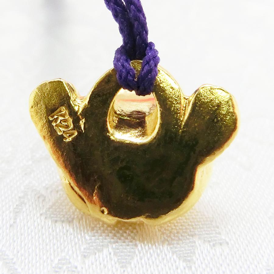 極上　カエル根付　26g 東さ8-0711☆2F カエル｜根付 純金製 : HIKARI GALLERYヤフー店 - 通販 - Yahoo