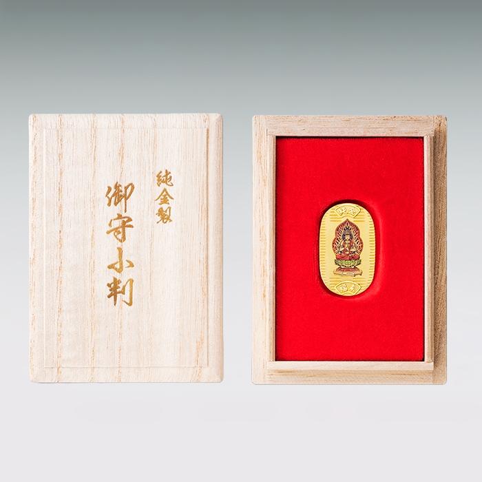 大日如来 Sサイズ｜小判 純金製 造幣局ホールマーク刻印品_2