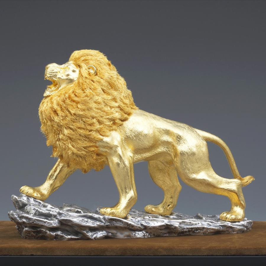 純金製置物 百獣の王 ライオン｜hikarigallery｜02