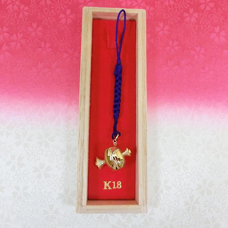 18金製　鈴の根付け　　2つのまとめ買いで23000円です。 31UEZnx+bPS.jpg_BO30,255,255,