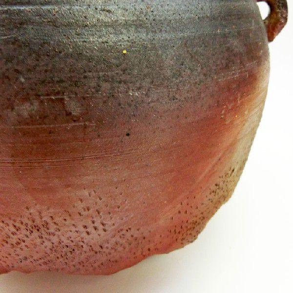 備前焼 茶釜 高さ21cm｜中津康華作 : HIKARI GALLERYヤフー店