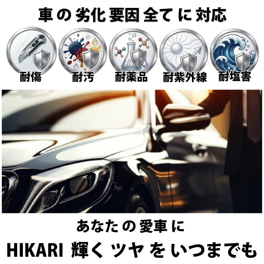 HIKARI ガラスコーティング 車 コーティング セラミックコーティング