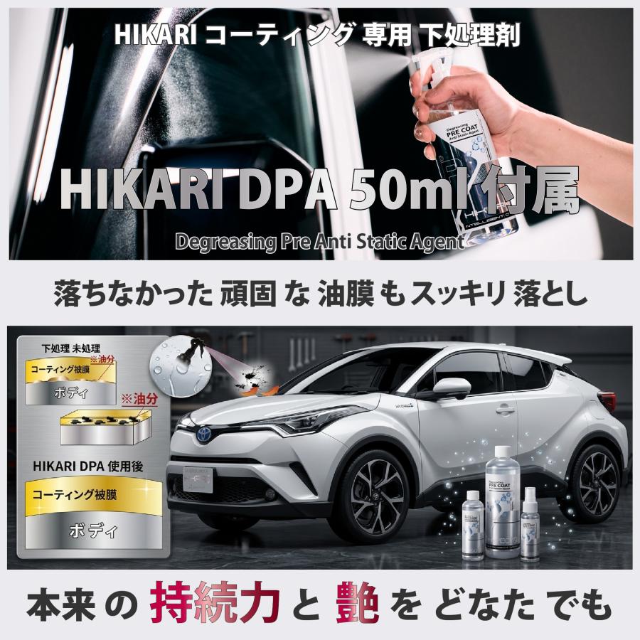 HIKARI ガラスコーティング コーティング剤 車 セラミックコー