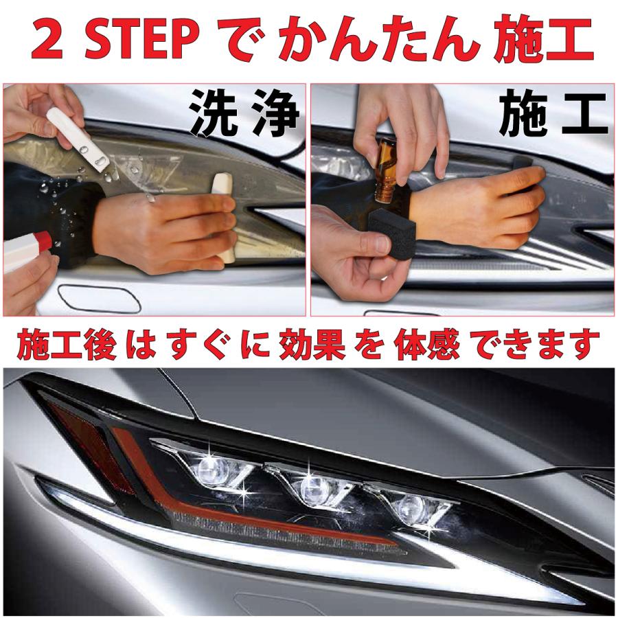 HIKARI ガラスコーティング ヘッドライトコーティング ヘッドライト 