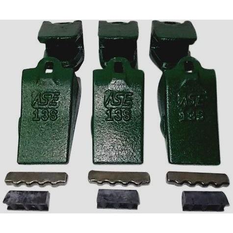 13Sポイント・アダプタセット(3本組） ミニユンボ 爪 ツース